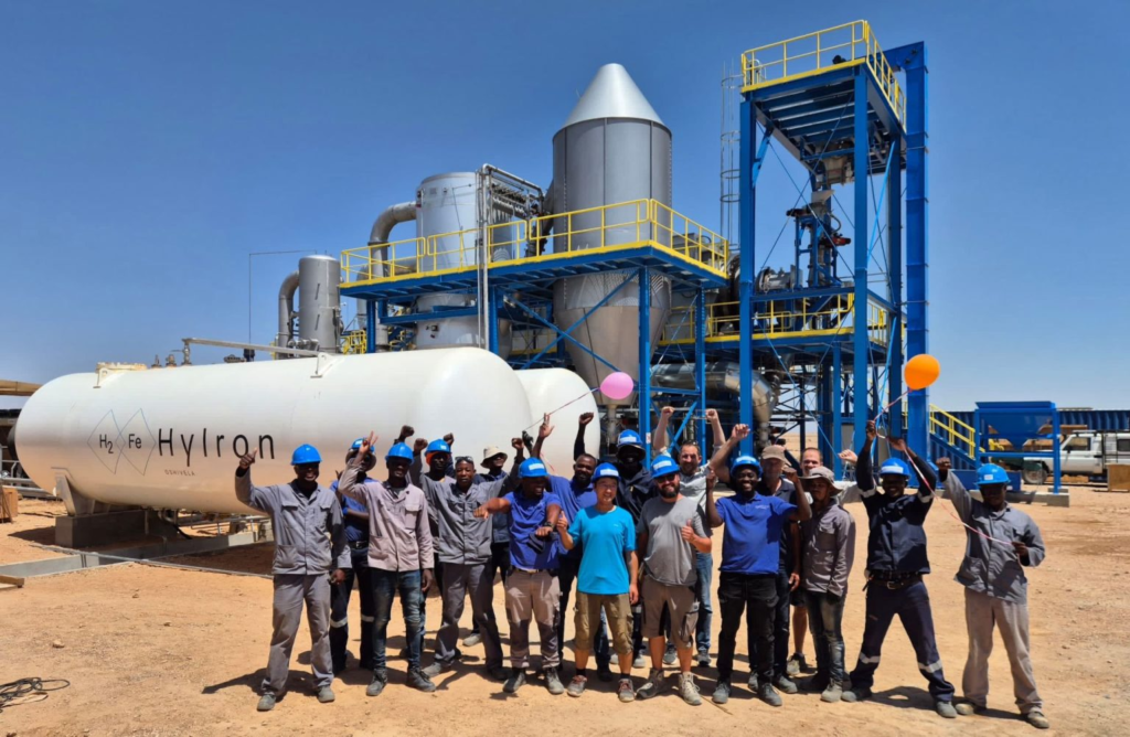 Image du Projet HyIron Oshivela, production hydrogen vert en Namibie