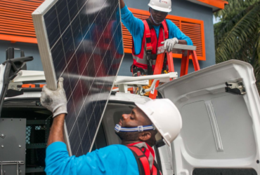 image des equipes de la start-up nigériane Arnergy