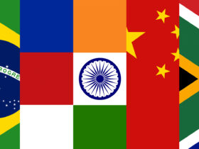 image des drapeaux des pays membres du BRICS