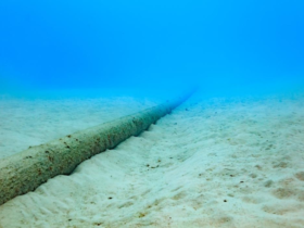 Image d'un câble sous-marin