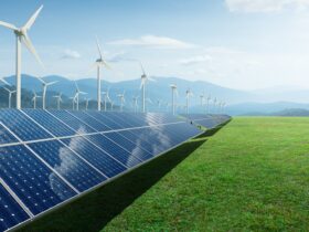 image représentative des énergies renouvelables éoliennes et solaires