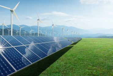 image représentative des énergies renouvelables éoliennes et solaires