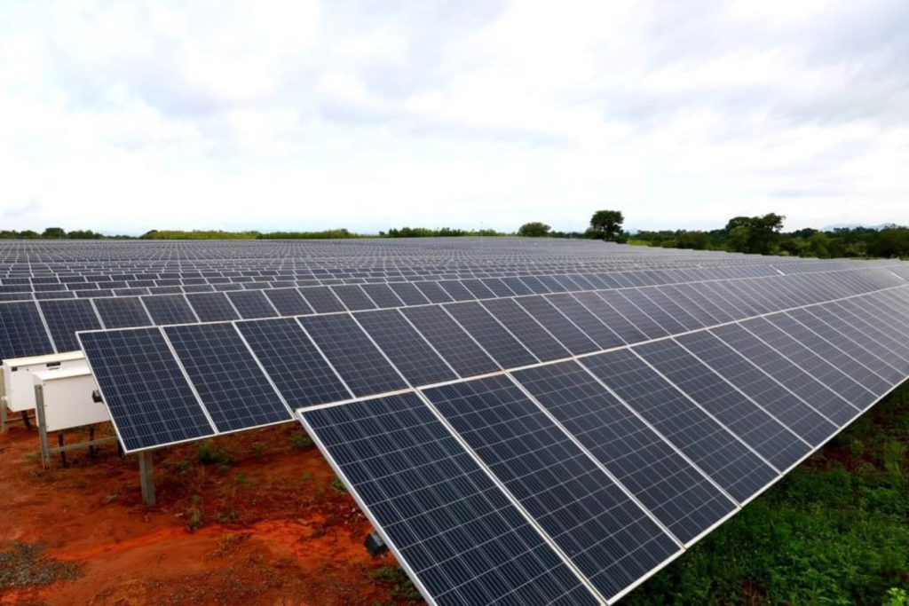 image représentative du projet solaire de 62 MW au Togo
