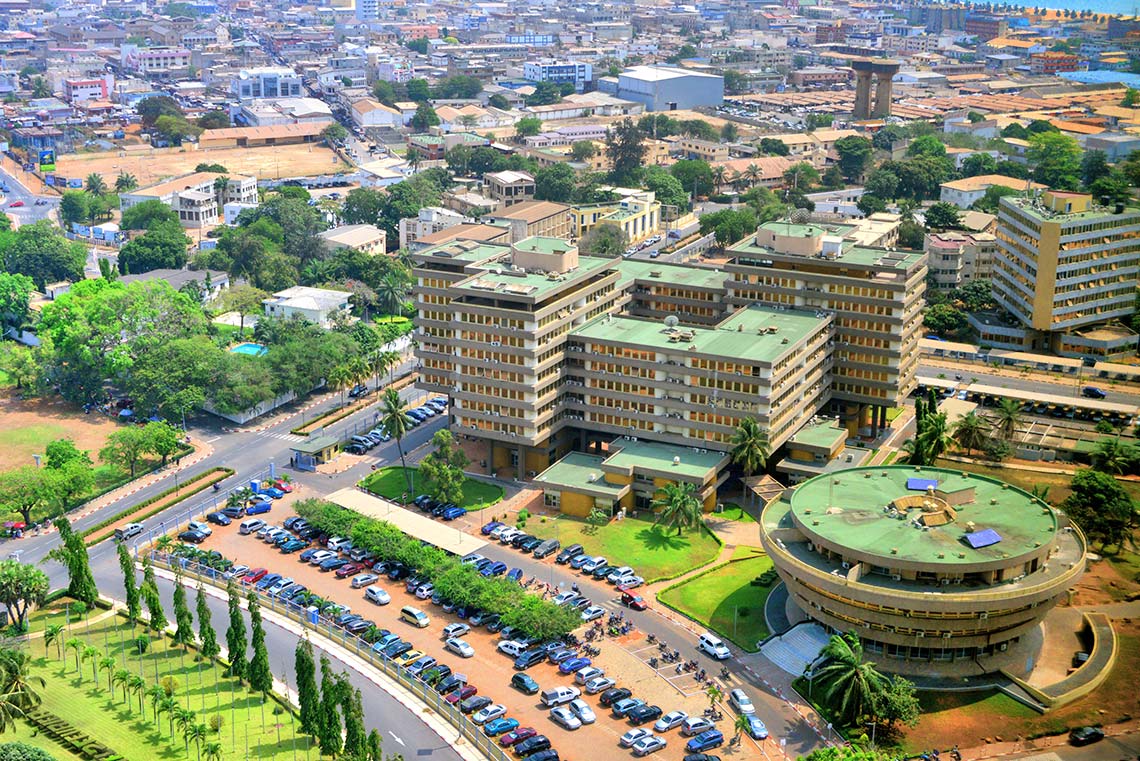 image de ville du togo pour le projet solaire de 62 MW au Togo