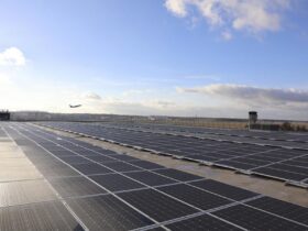 image représentative d'une centrale d'autoproduction solaire pour aeroport