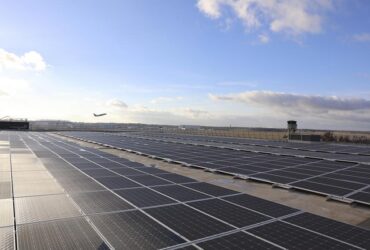 image représentative d'une centrale d'autoproduction solaire pour aeroport