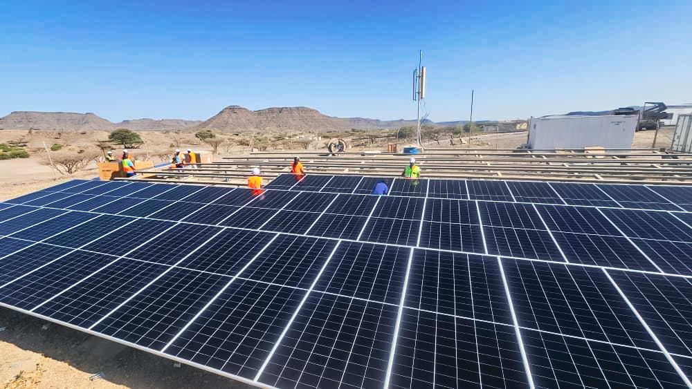 Centrale solaire hors-réseau à Djibouti