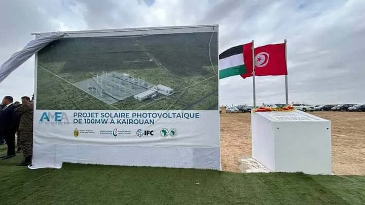 capacité photovoltaique, projet Kairouan