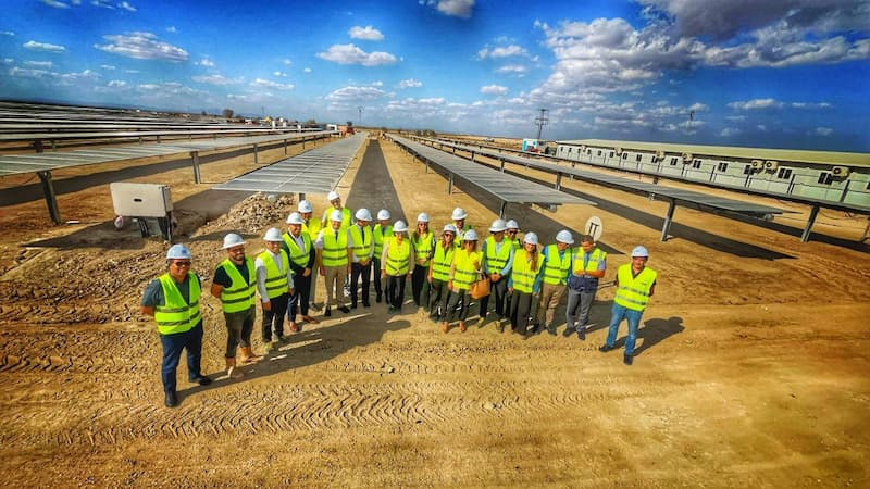 capacité photovoltaique de la centrale solaire de Kairouan