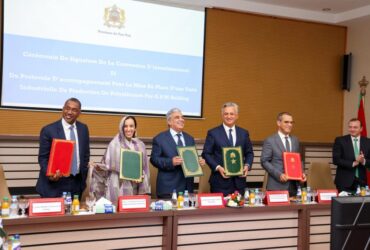 Signature de la convention pour usine de polysilicium vert à Tan Tan