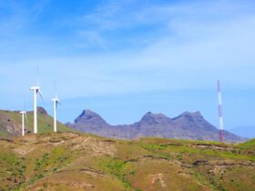 image de tour éolien du projet Cabeolica pour la stabilté du réseau
