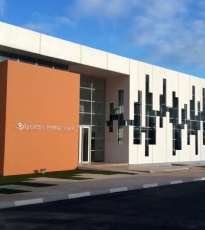 image du pôle solaire green energy park Cote d'ivoire