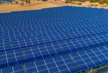 Image d'une ferme solaire - représentation Égypte solaire