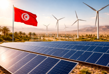 image représentative des 2 300 MW éolien et solaire validées pour la tunisie