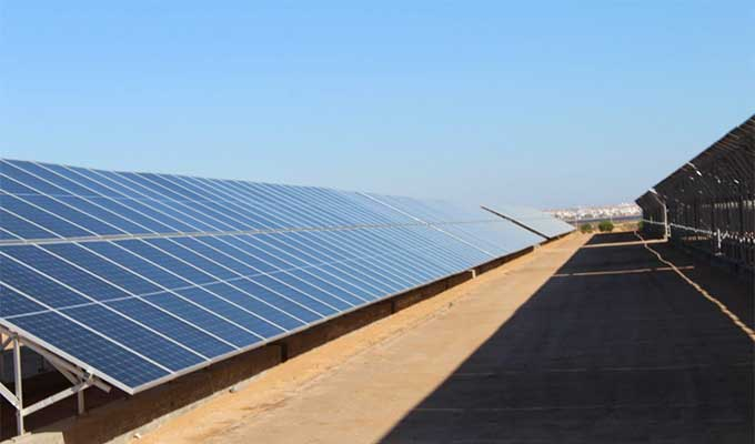 image représentativede centrale solaire pour les licences solaires de Tunisie