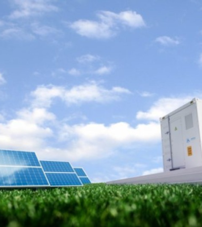 image representative d'hydrogène vert couplé à du solaire PV