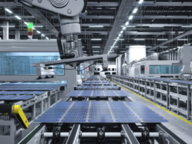 image representative de fabrication depanneau PV pour OCP group