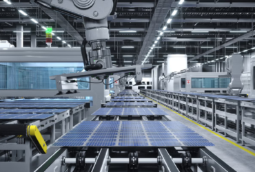 image representative de fabrication depanneau PV pour OCP group