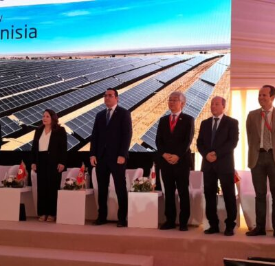 inauguration de 120 MW solaire