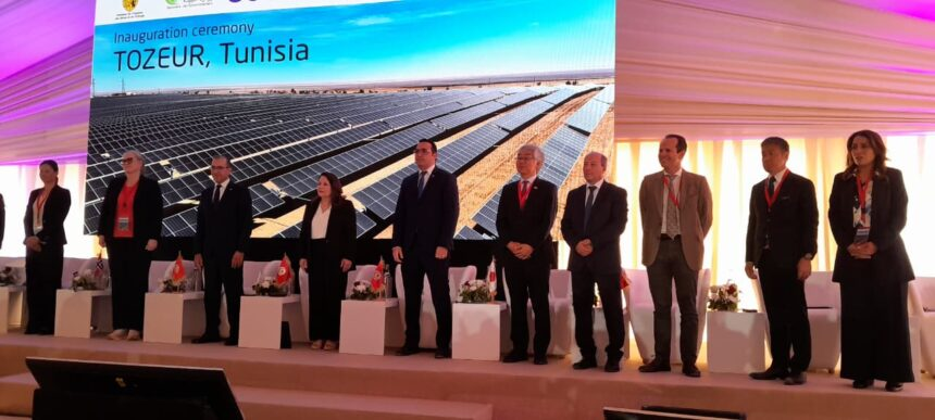 inauguration de 120 MW solaire