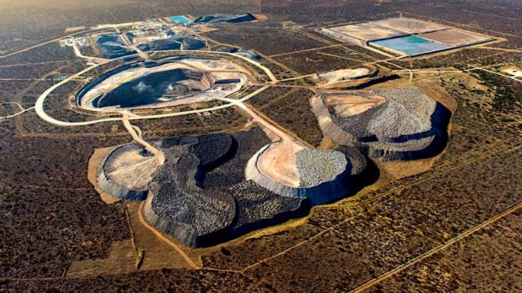 image de la mine lucara pour 30 MWp solaire