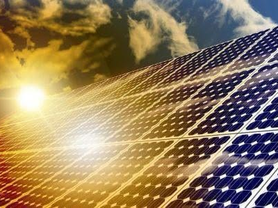 image de centrale solaire à Ghana