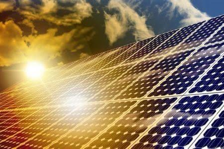 image de centrale solaire à Ghana