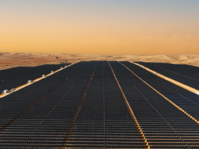 image centrale solaire pour représenter le projet solaire Dandara