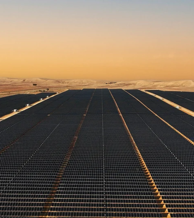 image centrale solaire pour représenter le projet solaire Dandara