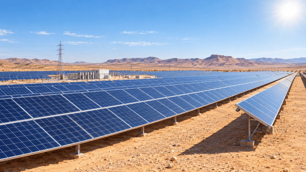 Centrale solaire tunisie